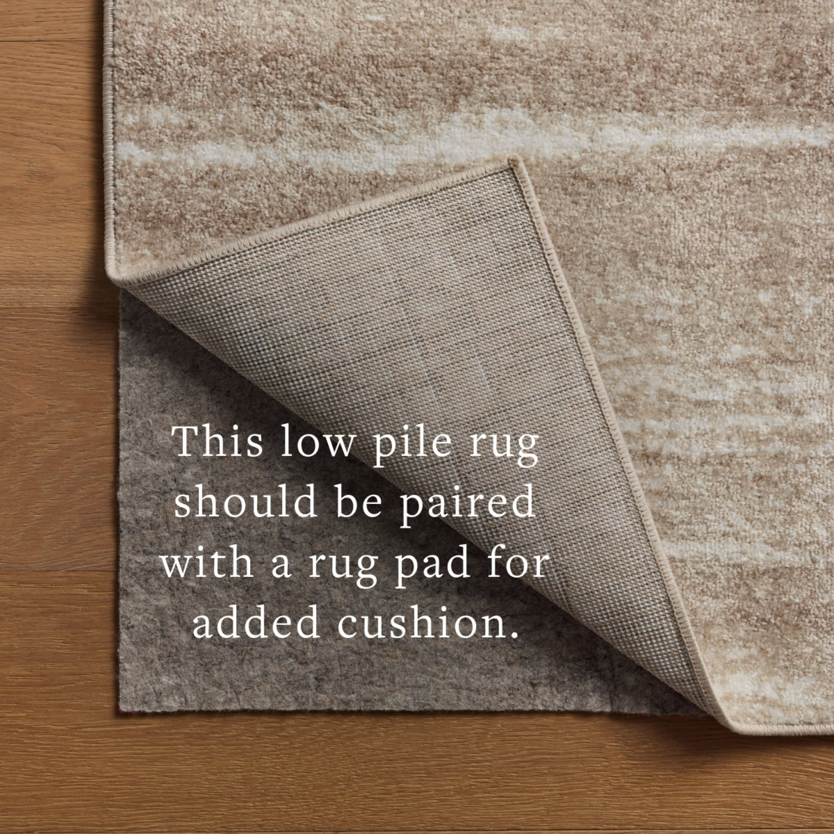 Lune LUN-06 Rug [Mushroom/White]
