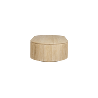 Elara Travertine Coffee Table