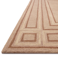 Alfie (Chris Loves Julia × Loloi) ALF-01 Rug [Blush/Rose]