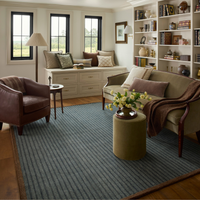 Emmeline (Chris Loves Julia × Loloi) EML-01 Rug [Denim/Bronze]