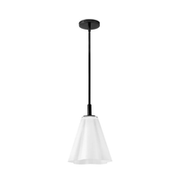 Honey 11" Scalloped Pendant