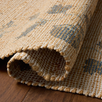 Rue (Chris Loves Julia × Loloi) RUE-05 Rug [Natural/Denim]