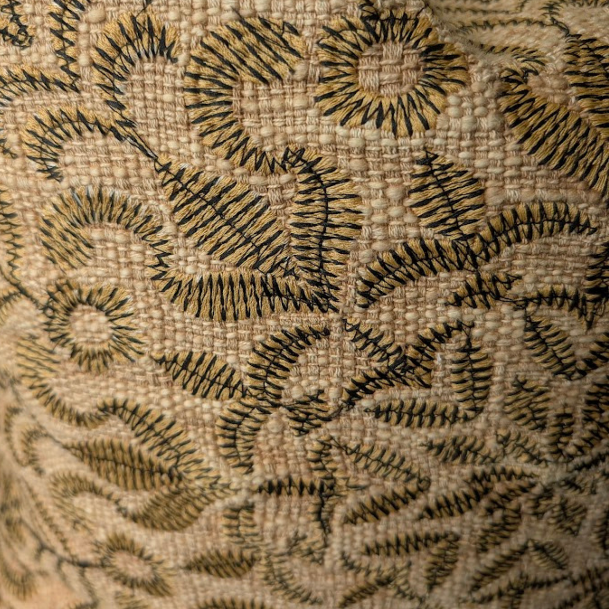 Flora Embroidered Pillow 20" x 20"