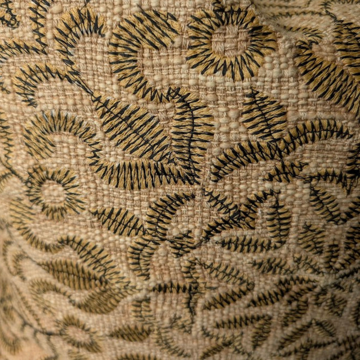 Flora Embroidered Pillow 20" x 20"