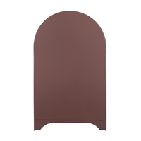 Rousseau Display Cabinet [Burgundy Metal]