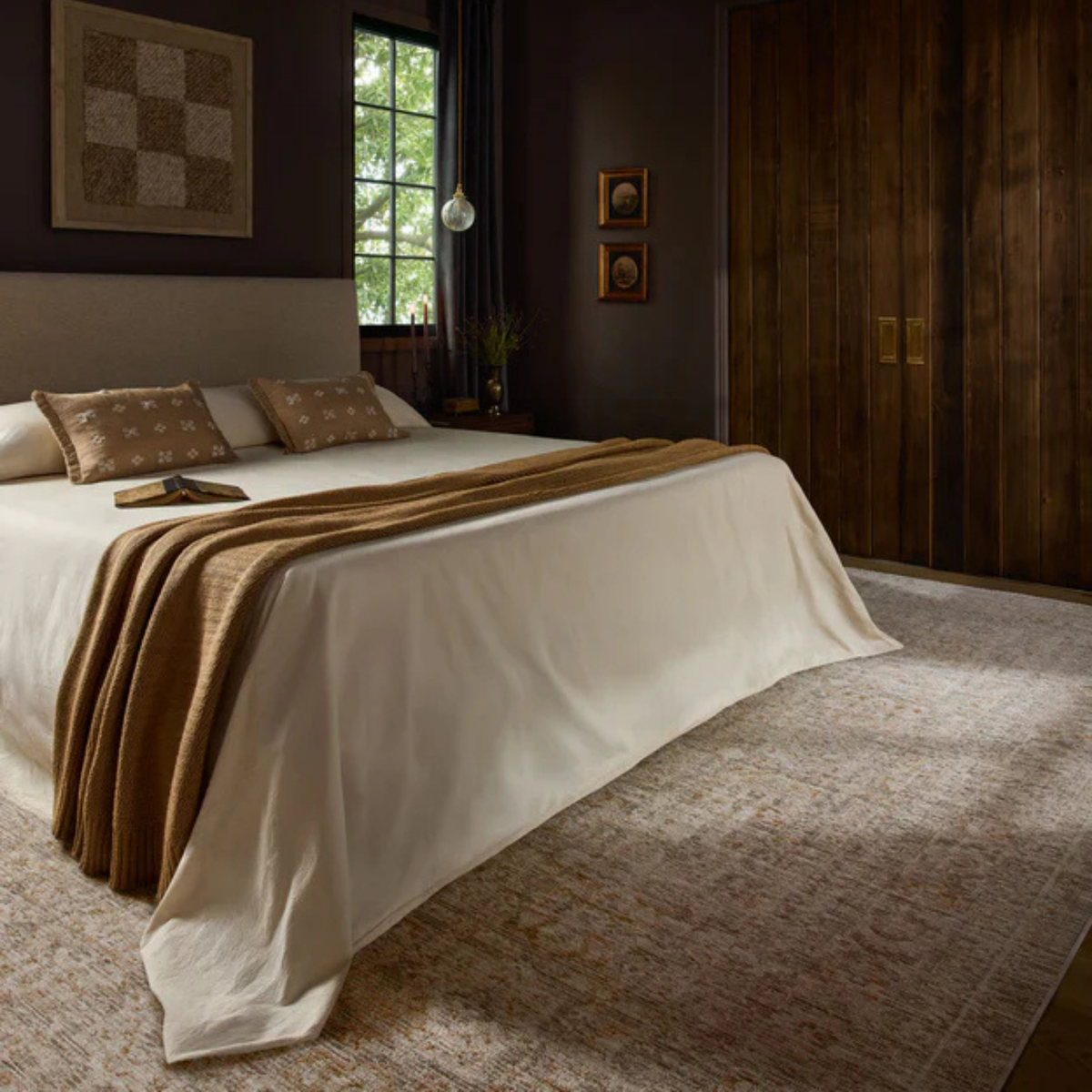 Elora ELR-03 Rug [Natural/Terracotta]