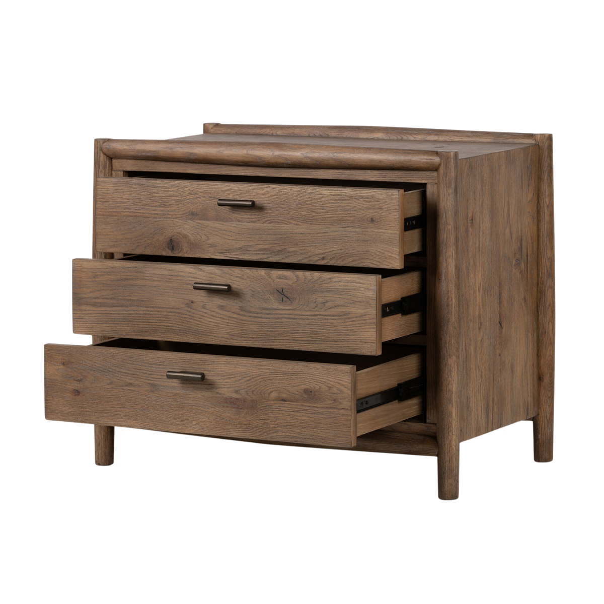 Glenview Nightstand [Weathered Oak]