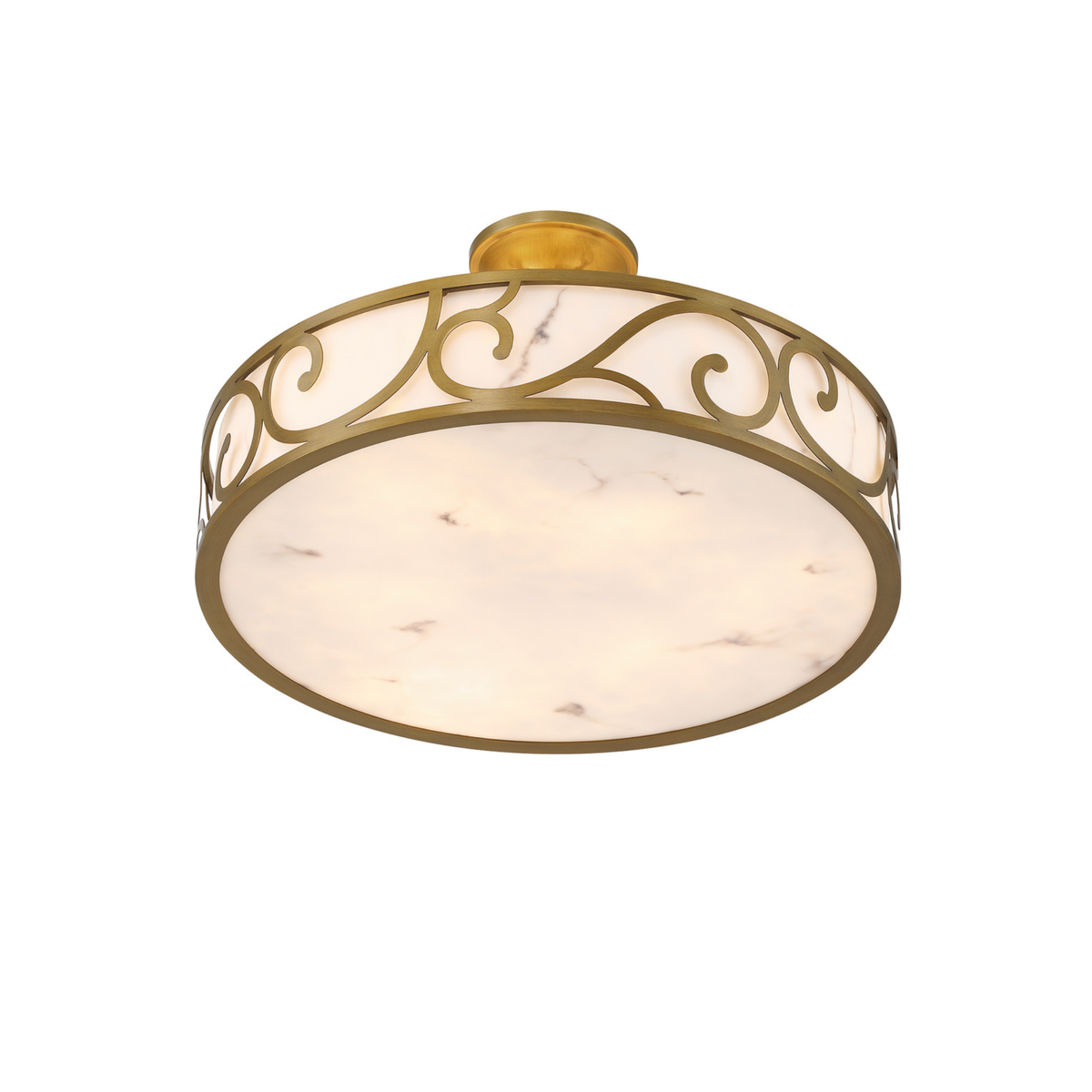 Halstead 20" Semi-Flush Mount