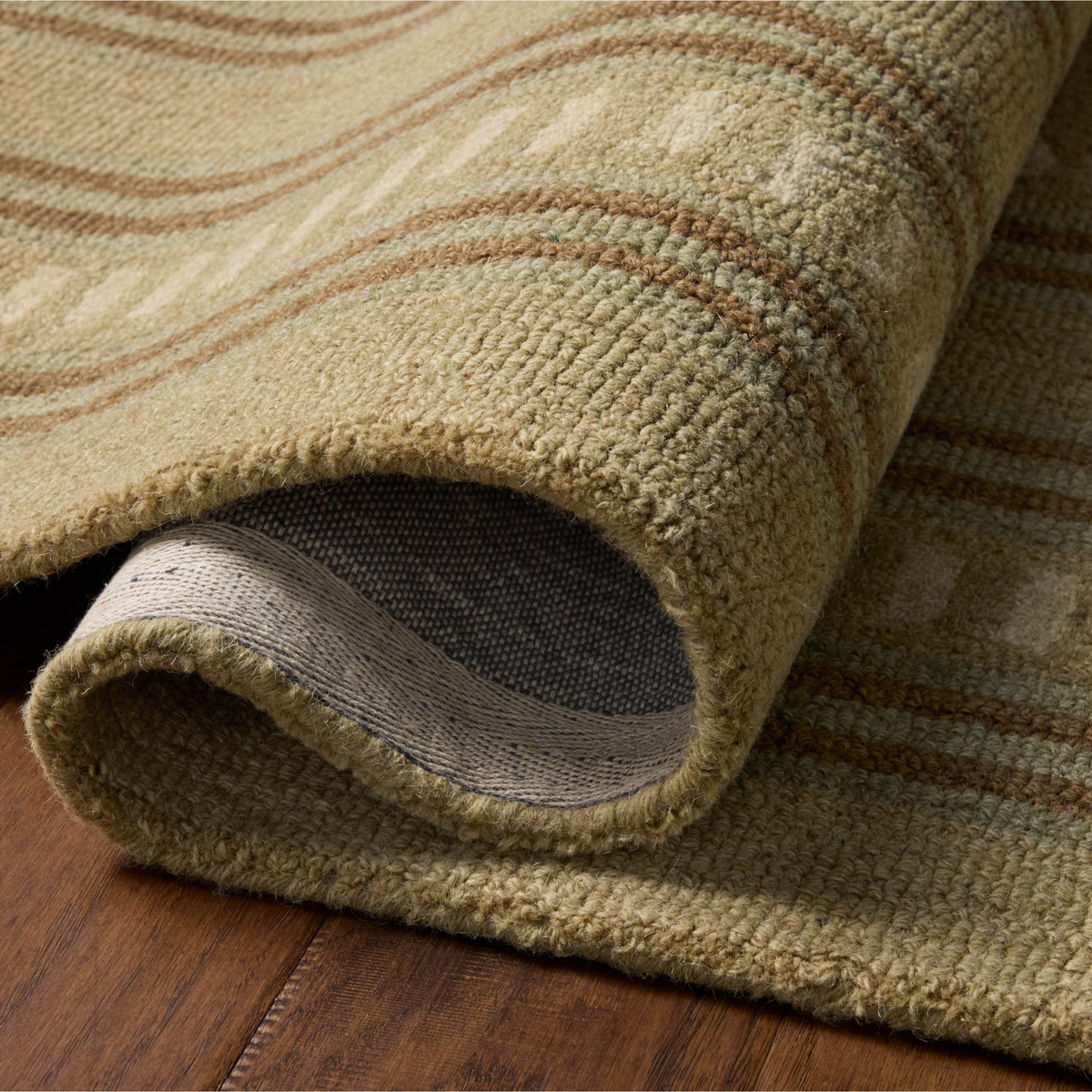 Alfie (Chris Loves Julia × Loloi) ALF-04 Rug [Sage/Natural]
