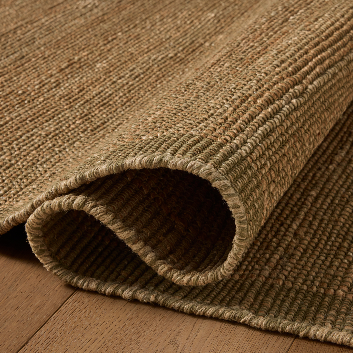 Gertrude (Amber Lewis × Loloi) GRT-01 Rug [Natural/Green]