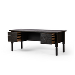 Concordia Desk - Charcoal Oak