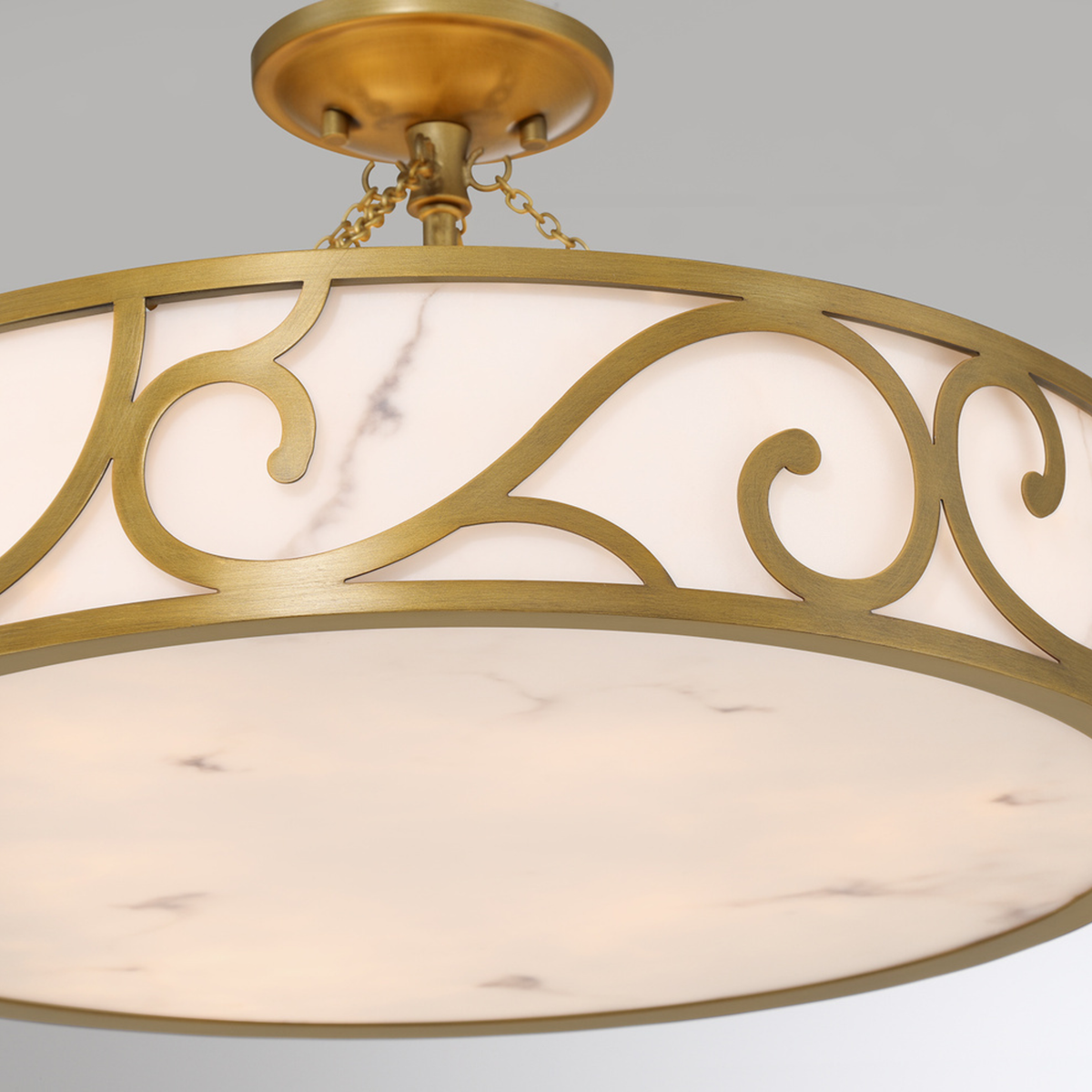 Halstead 20" Semi-Flush Mount