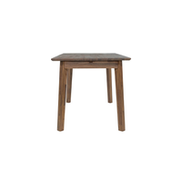 Gia Small Extension Dining Table [55 to 71" - Warm Pecan]