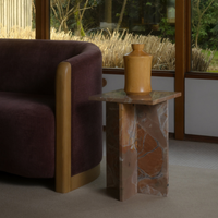 Beatrix Marble Accent Table
