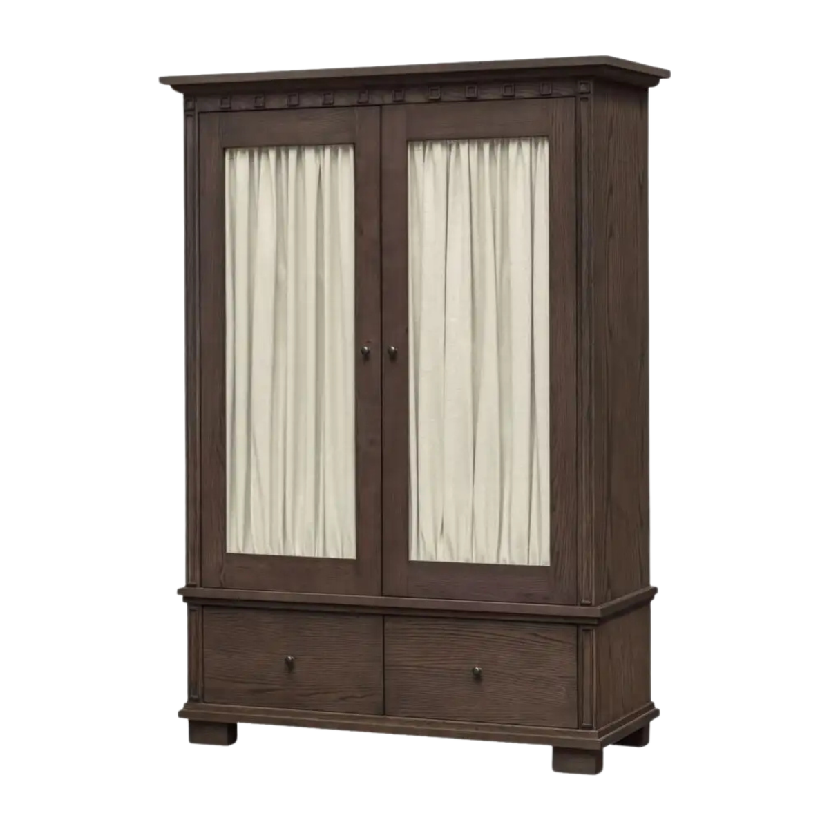 Lissie Tall Cabinet [in Dark Brown]