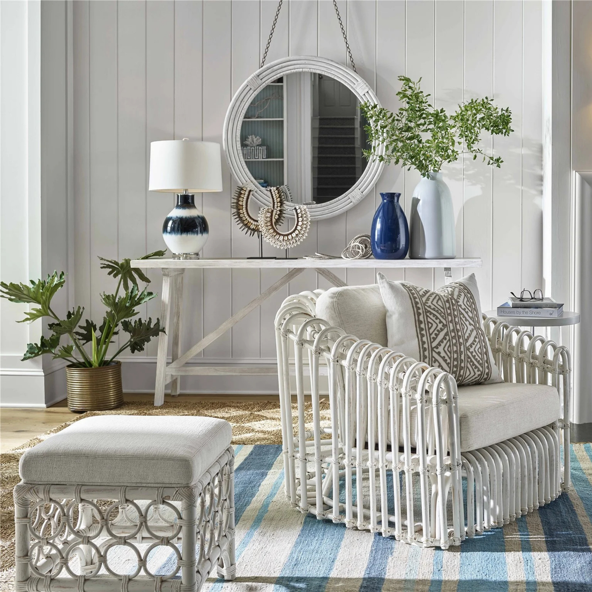 Circa Rattan Stool