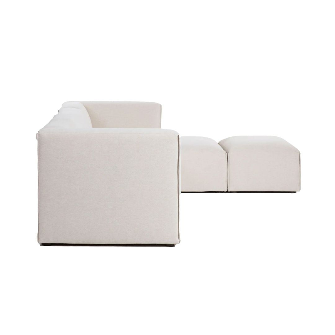 Penny 3 Piece Modular Sectional with Ottoman