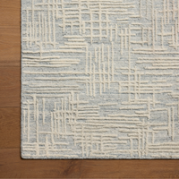Woodriff WDR-01 Rug [Blue/Bone]