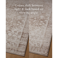 Lune LUN-05 Rug [Taupe/Ivory]