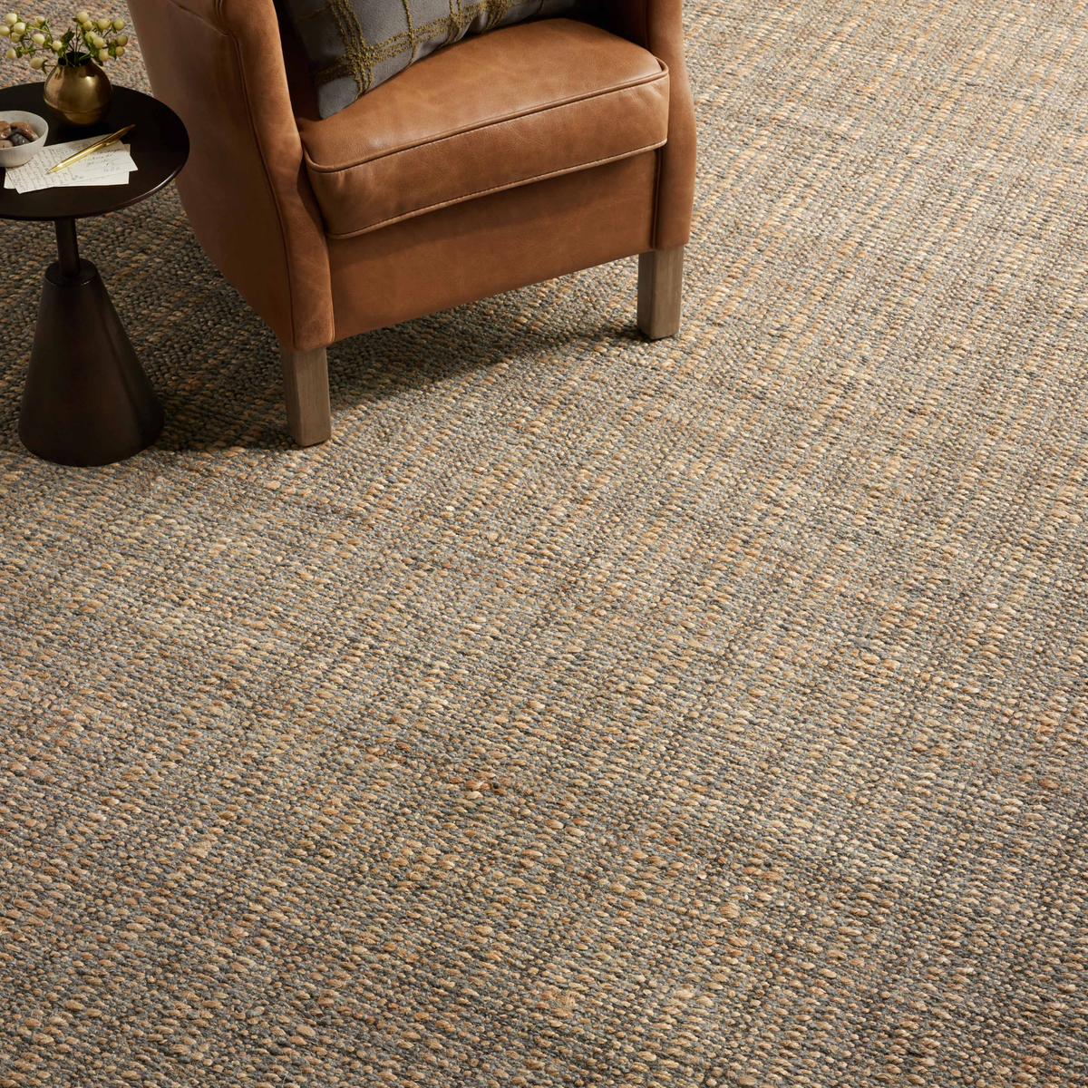 Cornwall CRN-01 (JS) Rug [Charcoal/Natural]