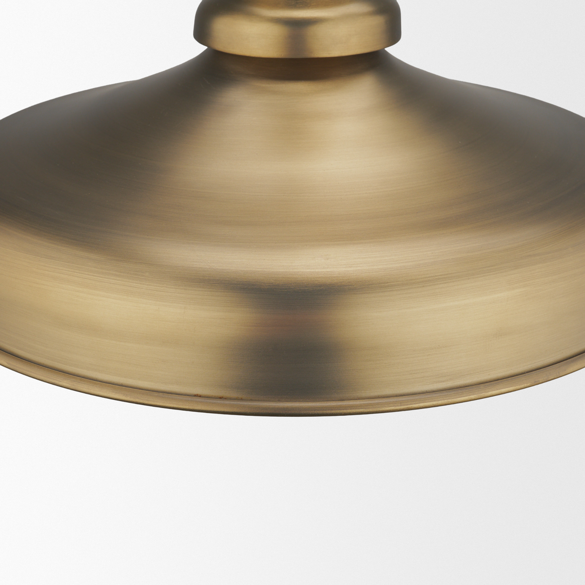 Keller 18"W Antiqued Brass Pendant