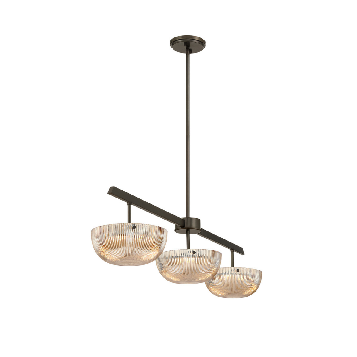 Hubbard 3-Light Linear LED Chandelier