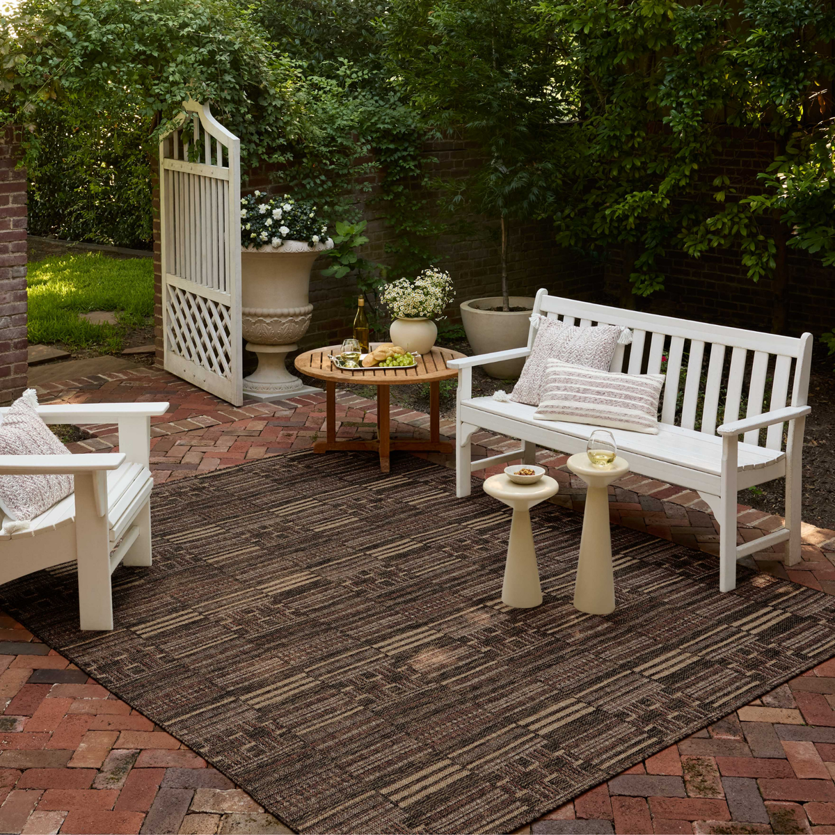 Birch BIR-01 Indoor/Outdoor Rug [Spice/Tobacco Rug]
