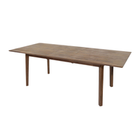 Gia Extension Dining Table [71 to 102" - Warm Pecan]