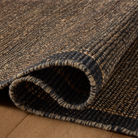 Gertrude (Amber Lewis × Loloi) GRT-01 Rug [Natural/Black]