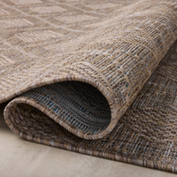 Topanga (Amber Lewis × Loloi) TOP-06 Indoor/Outdoor Rug [Natural/Mist]