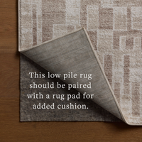 Lune LUN-02 Rug [Ivory/Mushroom]