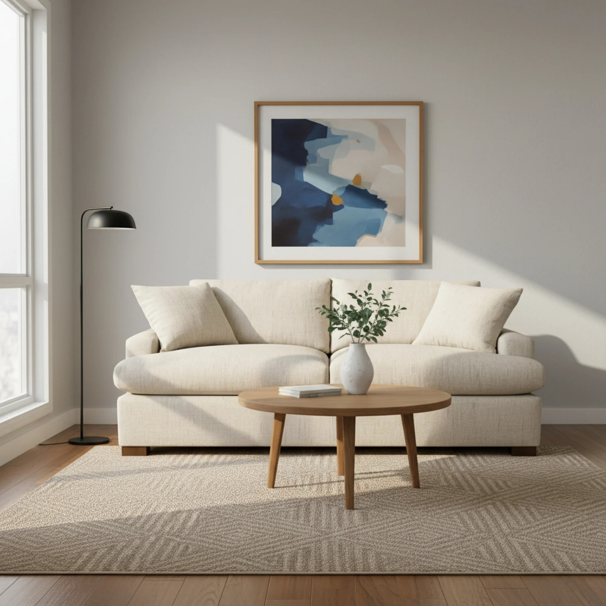Martha Queen Sofa Bed [Performance Sand]