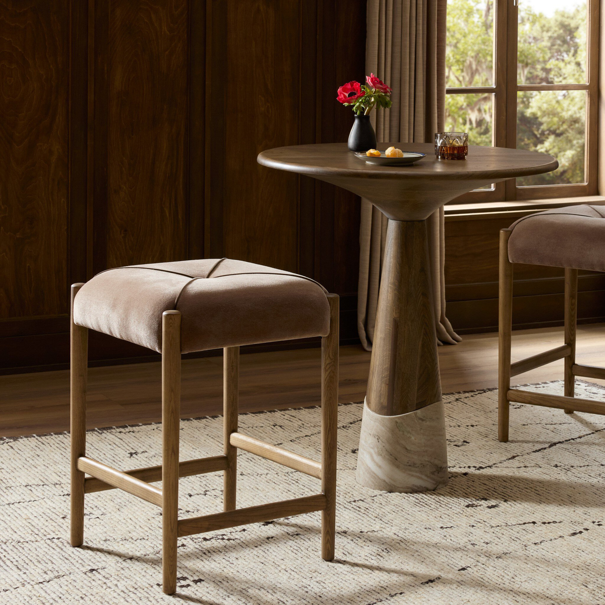 Auden Stool [Performance Fabric]