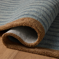 Emmeline (Chris Loves Julia × Loloi) EML-01 Rug [Denim/Bronze]