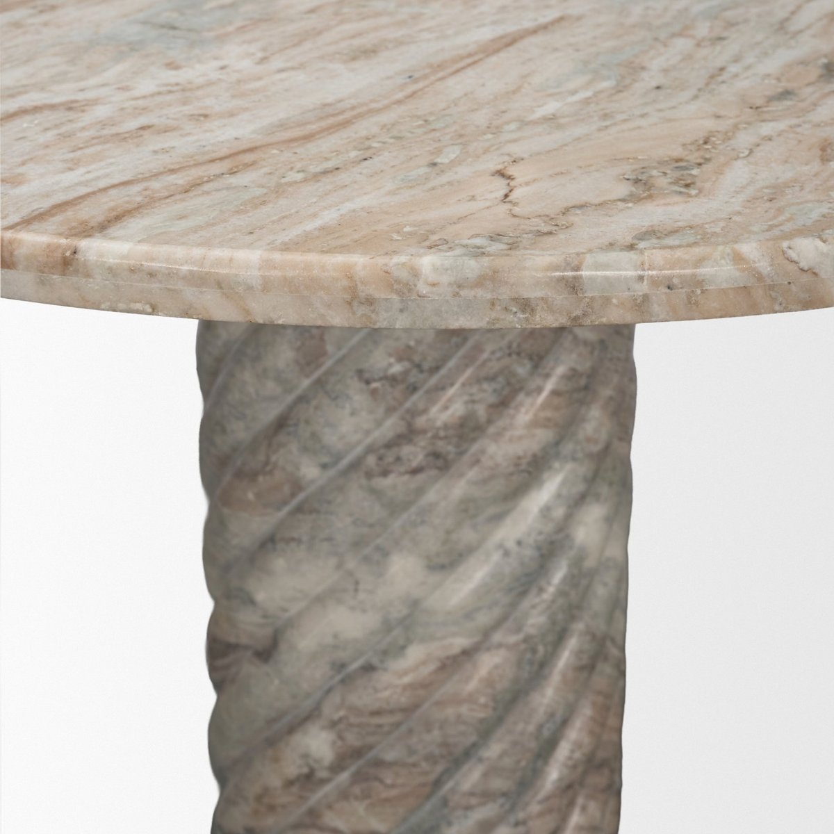 Ravello 42" Marble Round Dining Table