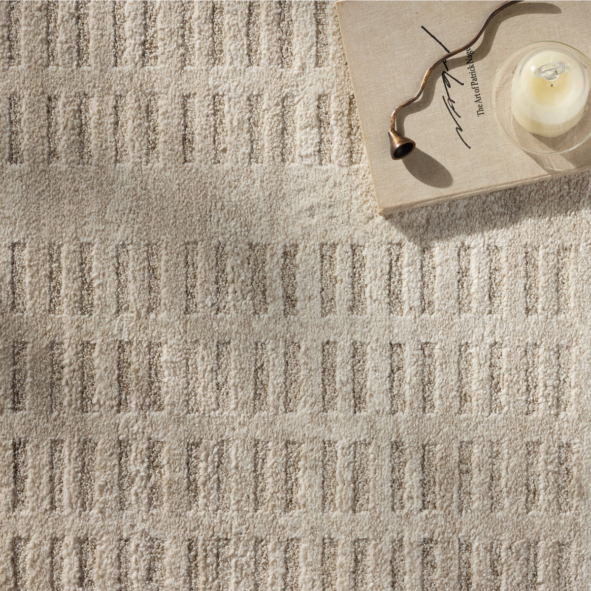 Monty (Amber Lewis × Loloi) MOT-03 Rug [Ivory/Beige]