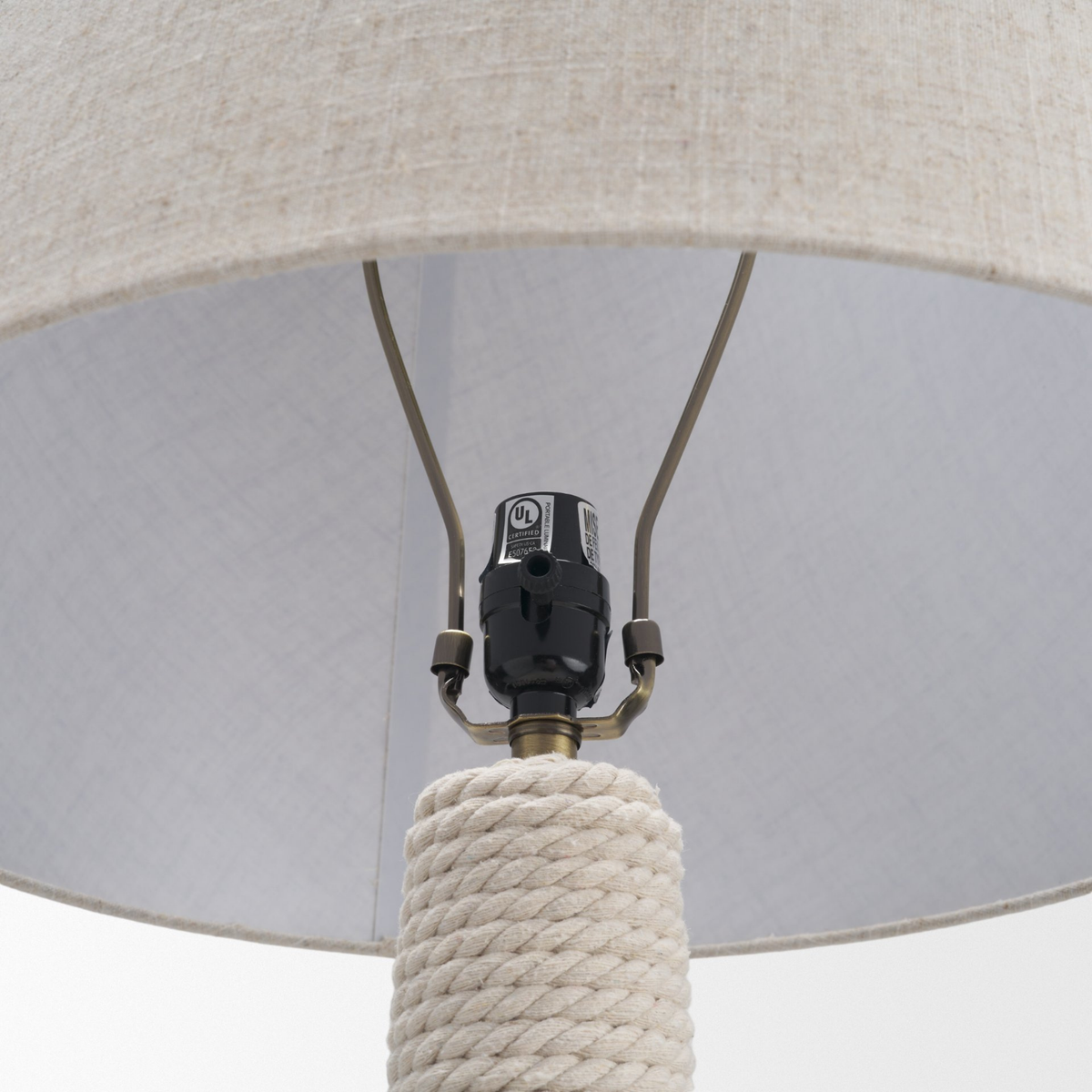 Newport Woven Rope Floor Lamp