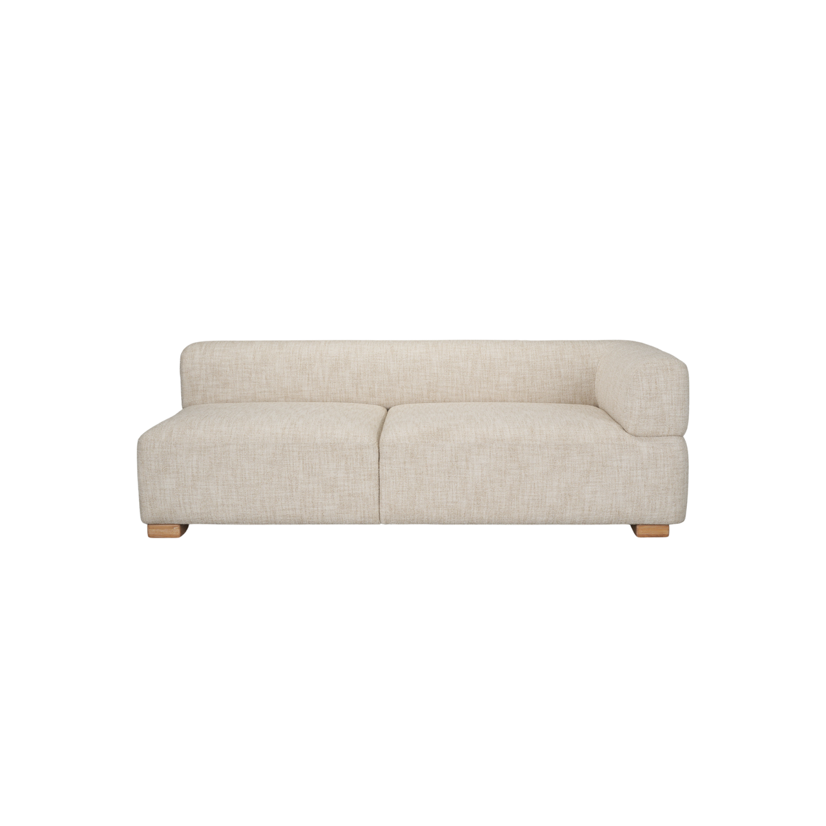 Warner Large 3-Piece Sectional [Beige]