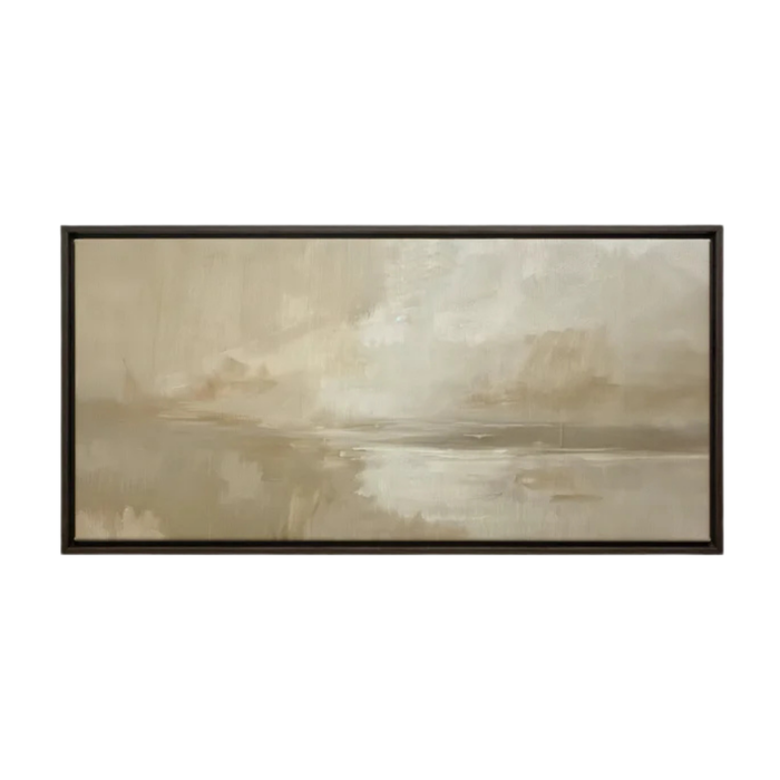Ivory Lake [Artwork on Stretched Canvas]