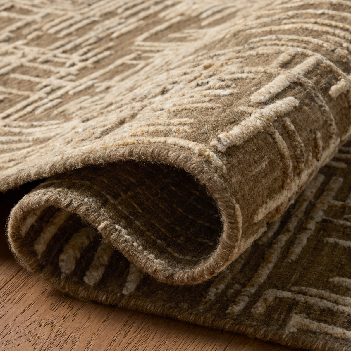Woodriff WDR-01 Rug [Tobacco/Natural]