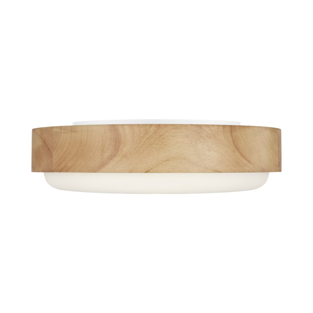 Aurelle 18" Honey Wood Flush Mount