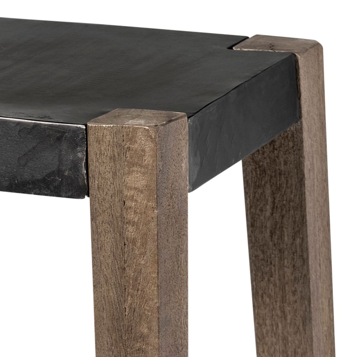 Nell Counter Stool /w Metal Seat