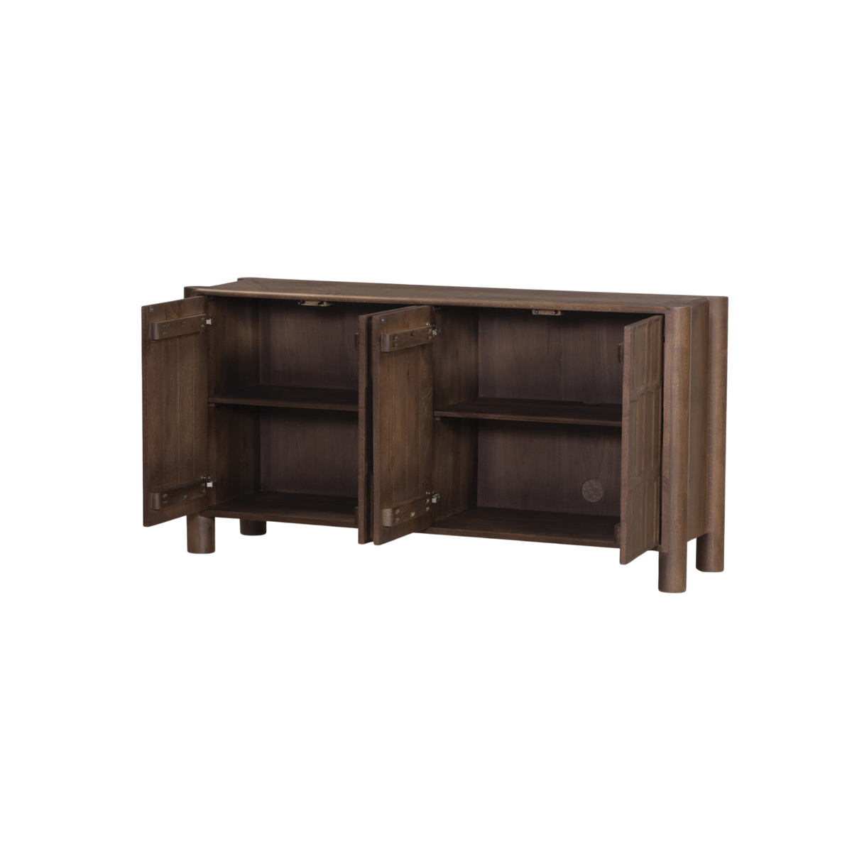 Ezri 4-Door Sideboard [in Cocoa Oak]