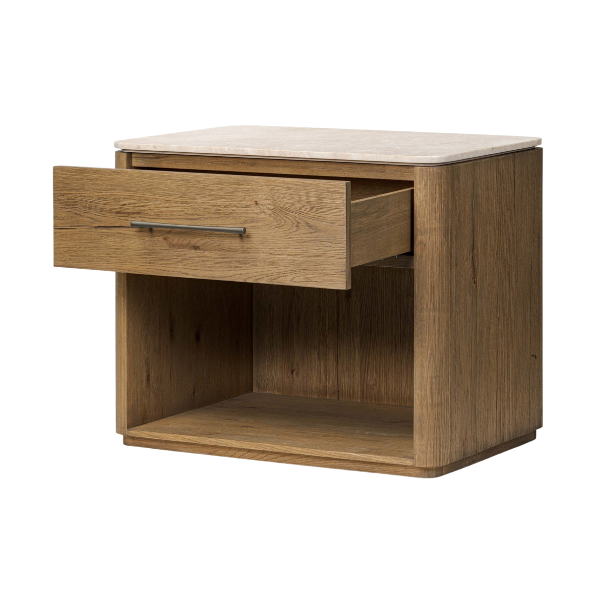 Raleigh Nightstand w/ Marble Top