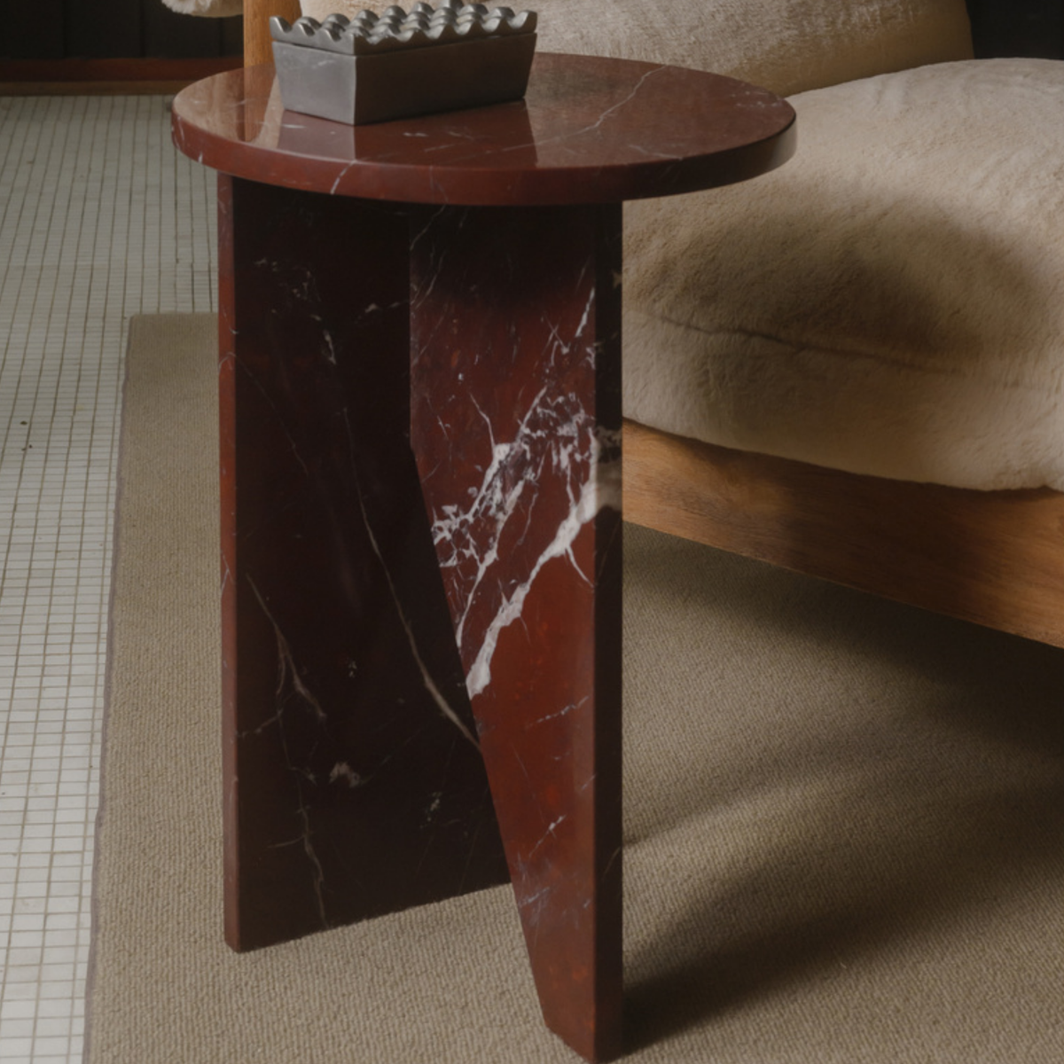 Griffin Marble Accent Table