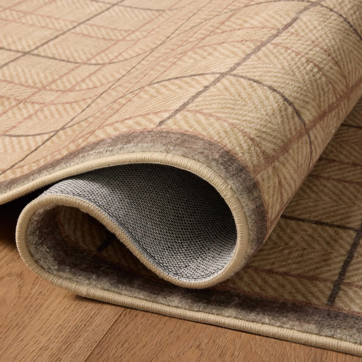 Bobby (Chris Loves Julia × Loloi) BOB-03 Rug [Sand/Bark]