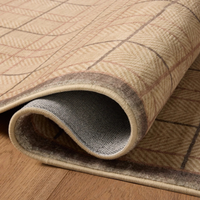 Bobby (Chris Loves Julia × Loloi) BOB-03 Rug [Sand/Bark]