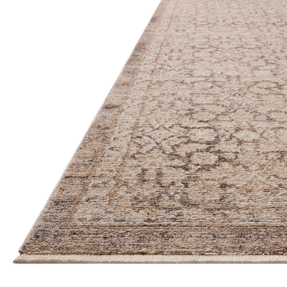 Doris (Chris Loves Julia × Loloi) DRS-04 Rug [Mushroom/Natural]