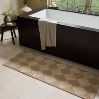 Lawrence (Chris Loves Julia × Loloi) LAW-01 Bath Mat [Sand/Ivory]