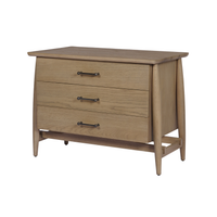 Hollis 3-Drawer Nightstand